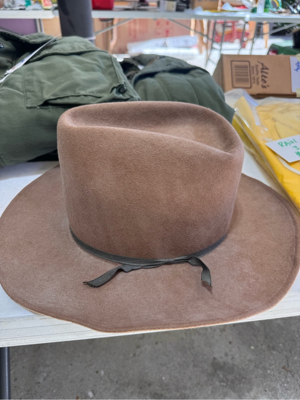 Vintage Rock mount wool hat. 7 3/8